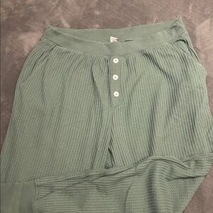 Old Navy Green Pajama Pants